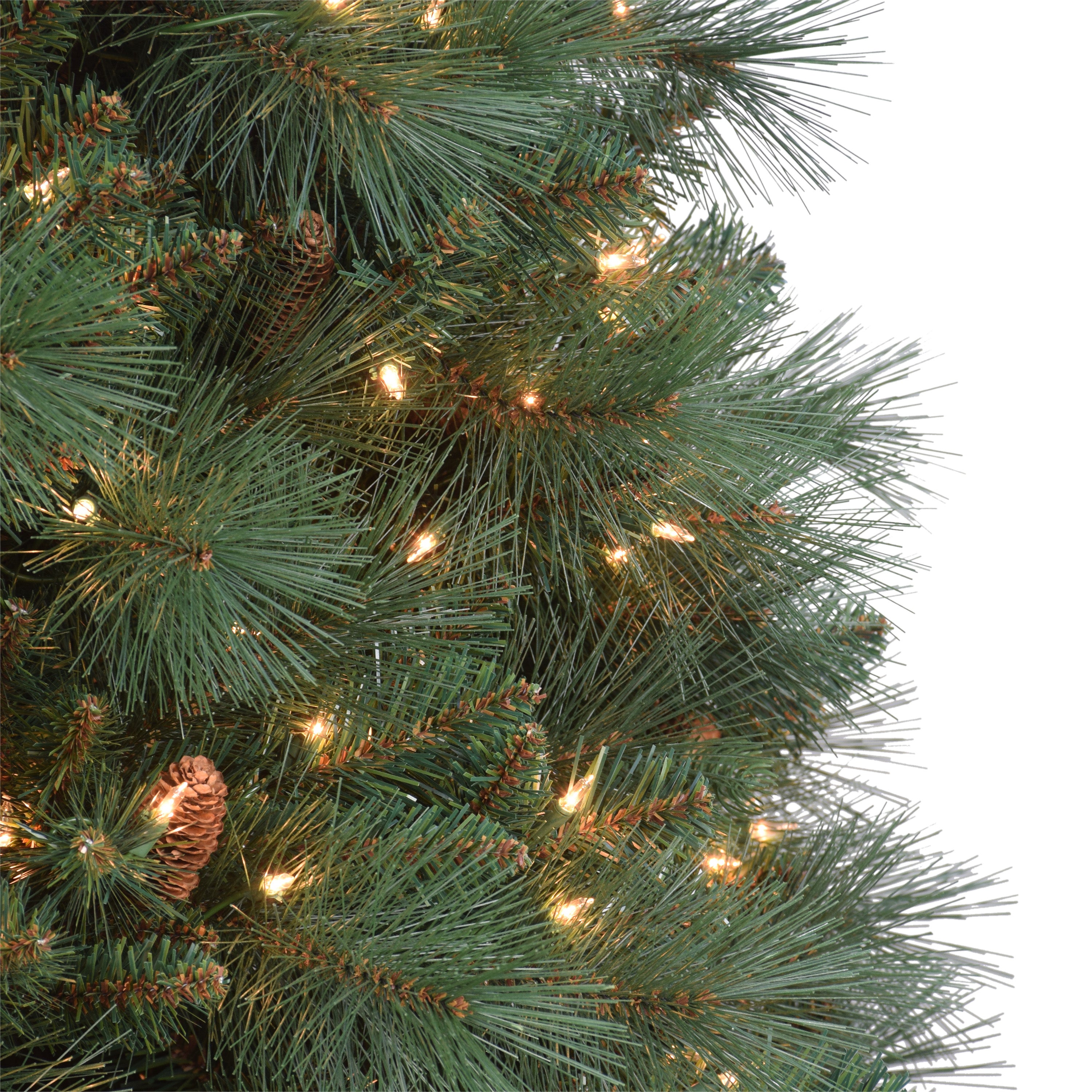 7.5ft Pre-Lit Christmas Tradition Pine Tree